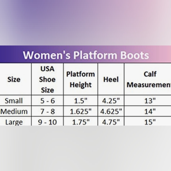 Platform red boots - Picture 6 of 6